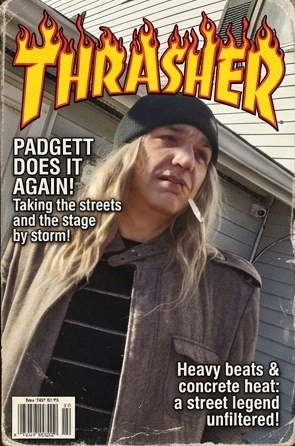 Thrasher cover — 1987 · Padgett does it again