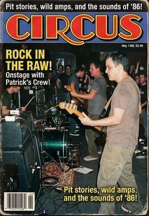 Circus cover — May 1986 · Rock in the raw